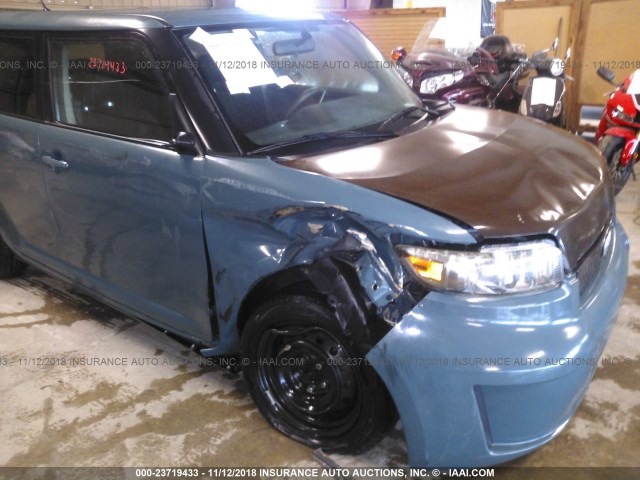 JTLKE50E181028077 - 2008 TOYOTA SCION XB Mavi foto 6