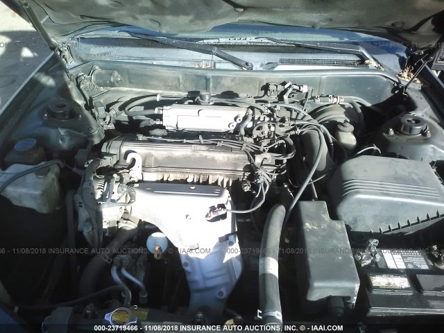 JT2BG12K1T0403538 - 1996 TOYOTA CAMRY DX/LE/XLE მწვანე ფოტო 10