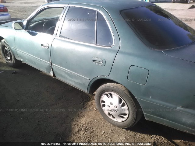 JT2BG12K1T0403538 - 1996 TOYOTA CAMRY DX/LE/XLE მწვანე ფოტო 6
