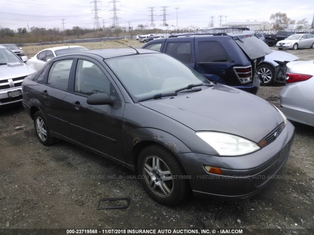 1FAFP38Z74W137696 - 2004 FORD FOCUS ZTS GRAY photo 1