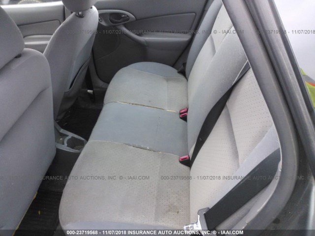 1FAFP38Z74W137696 - 2004 FORD FOCUS ZTS GRAY photo 8