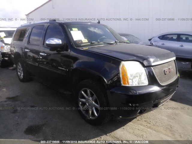 1GKFC16047R347162 - 2007 GMC YUKON XL C1500 BLACK photo 1