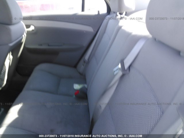 1G1ZH57B49F187976 - 2009 CHEVROLET MALIBU 1LT WHITE photo 8