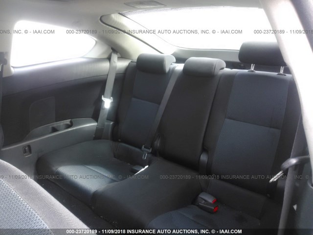 JTKDE177670176145 - 2007 TOYOTA SCION TC Boz foto 8