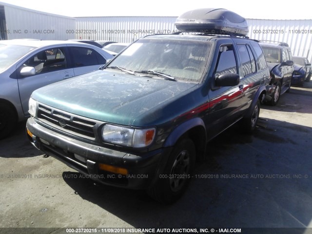 JN8AR05S6VW169730 - 1997 NISSAN PATHFINDER XE/LE GREEN photo 2