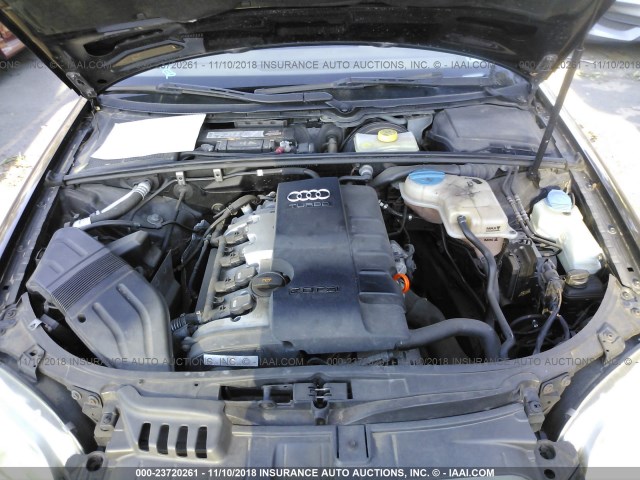 WAUAF78E26A048921 - 2006 AUDI A4 2/TURBO BLACK photo 10