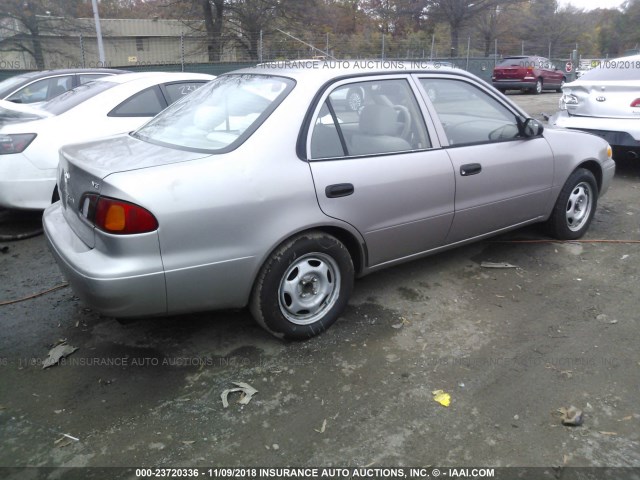 2T1BR12E3XC251589 - 1999 TOYOTA COROLLA VE/CE/LE 金色 照片 4