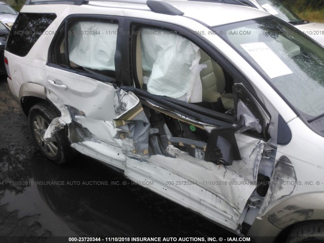 1FMDK07W89GA02987 - 2009 FORD TAURUS X EDDIE BAUER WHITE photo 6