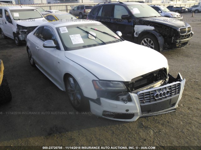 WAURV78T89A035051 - 2009 AUDI S5 QUATTRO WHITE photo 1