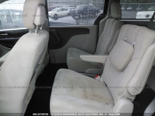 2C4RDGBG2DR628426 - 2013 DODGE GRAND CARAVAN SE BLUE photo 8