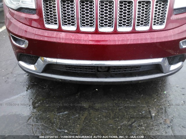 1C4RJFJT4EC308861 - 2014 JEEP GRAND CHEROKEE SUMMIT RED photo 6