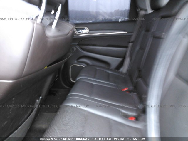 1C4RJFJT4EC308861 - 2014 JEEP GRAND CHEROKEE SUMMIT 红色 照片 8