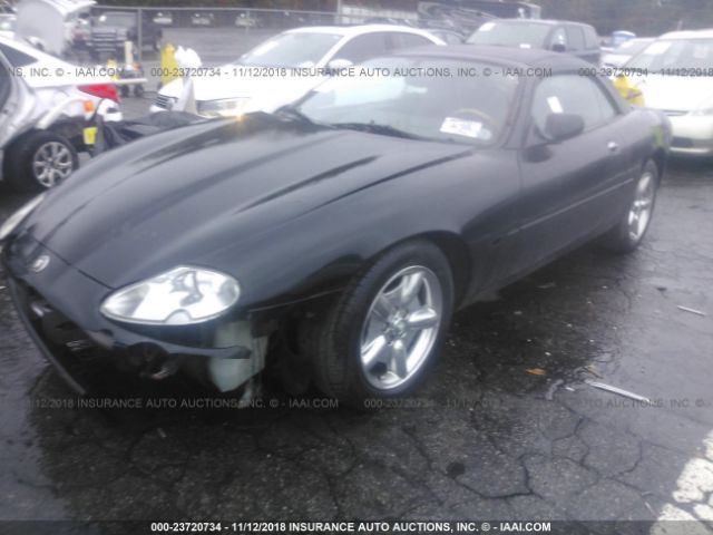 SAJGX2742VC011099 - 1997 JAGUAR XK8 BLACK photo 2