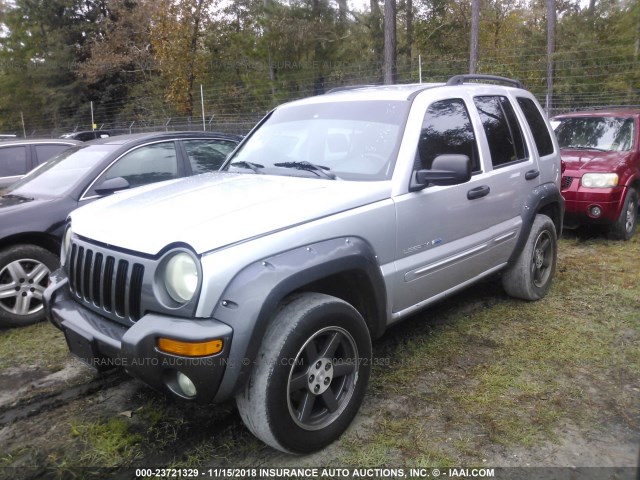 1J4GK48K43W685346 - 2003 JEEP LIBERTY SPORT/FREEDOM SILVER photo 2