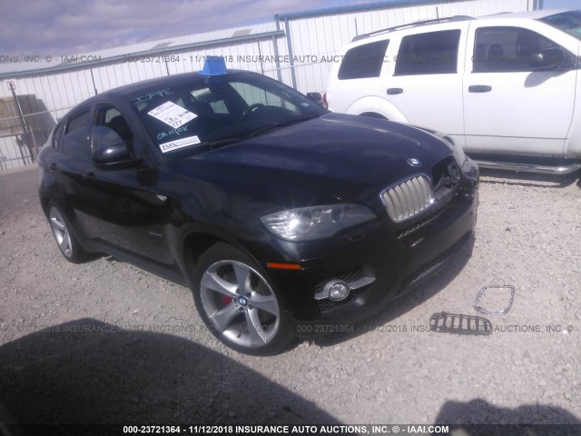 5UXFG8C5XALZ94635 - 2010 BMW X6 XDRIVE50I BLACK photo 1