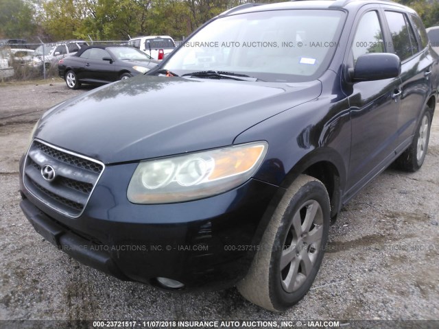 5NMSH13E27H120892 - 2007 HYUNDAI SANTA FE SE/LIMITED BLACK photo 6