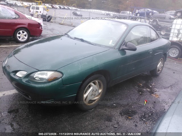 3FAKP1130XR210584 - 1999 FORD ESCORT ZX2/COOL/HOT GREEN photo 2