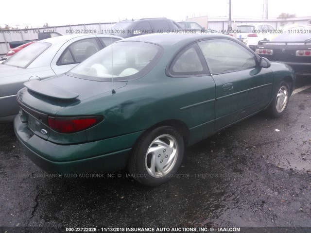 3FAKP1130XR210584 - 1999 FORD ESCORT ZX2/COOL/HOT GREEN photo 4