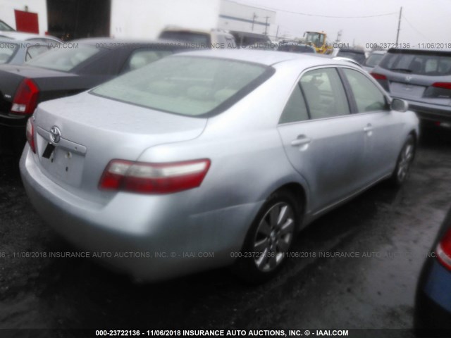 4T1BK46KX7U504265 - 2007 TOYOTA CAMRY NEW GENERAT  SILVER photo 4