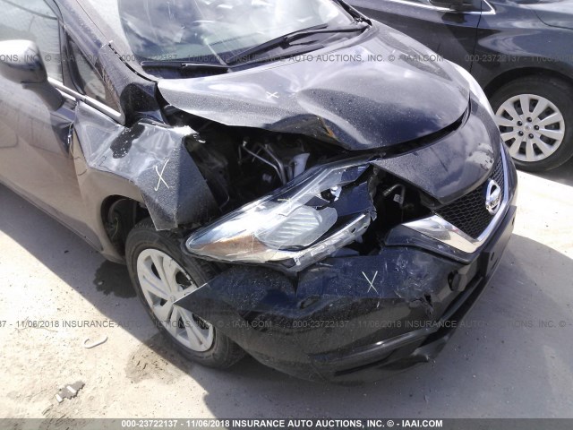 3N1CE2CP0JL352845 - 2018 NISSAN VERSA NOTE S/S PLUS/SV/SL/SR BLACK photo 6