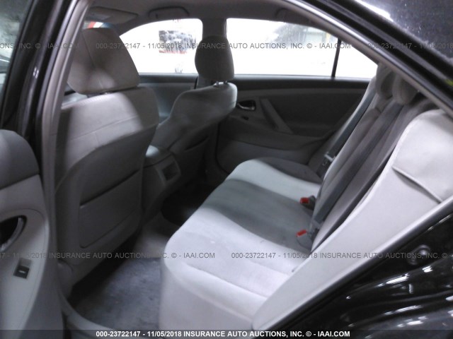 4T1BF3EKXAU090797 - 2010 TOYOTA CAMRY SE/LE/XLE BLACK photo 8