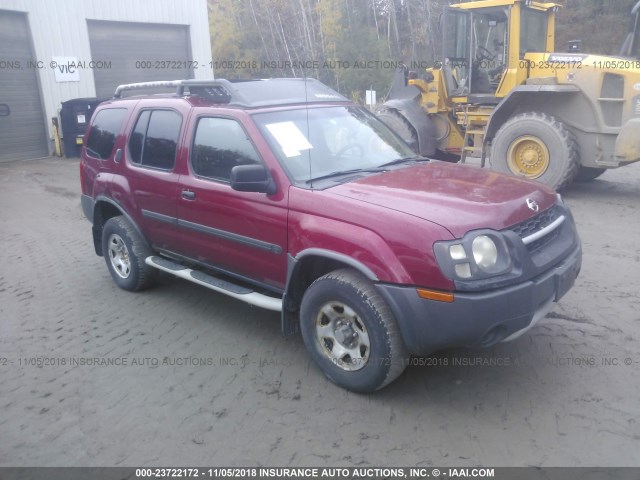 5N1ED28Y63C651566 - 2003 NISSAN XTERRA XE/SE MAROON photo 1