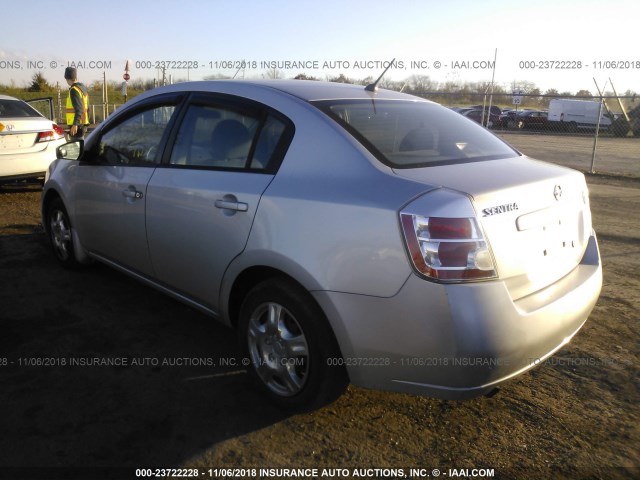 3N1AB61E09L608275 - 2009 NISSAN SENTRA 2.0/2.0S/2.0SL SILVER photo 3