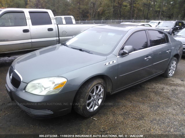 1G4HD57247U230831 - 2007 BUICK LUCERNE CXL GRAY photo 2