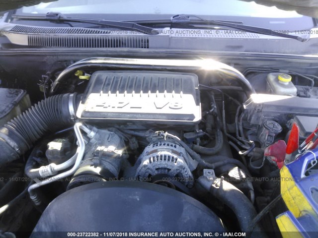 1J4HR48N55C727599 - 2005 JEEP GRAND CHEROKEE LAREDO/COLUMBIA/FREEDOM 金色 照片 10