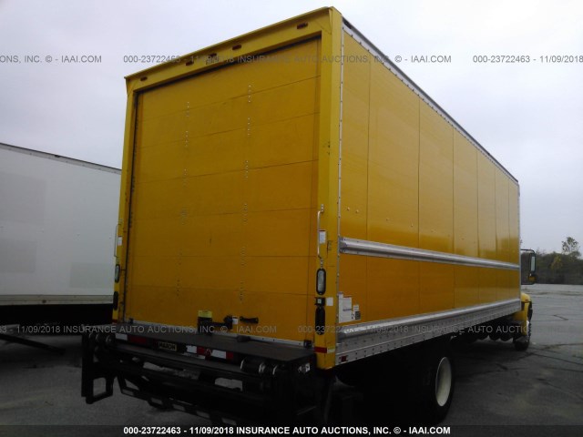 1HTMMAAL6CH625192 - 2012 INTERNATIONAL 4300 4300 YELLOW photo 4