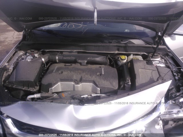 1G11C5SL2EF177288 - 2014 CHEVROLET MALIBU 1LT SILVER photo 10