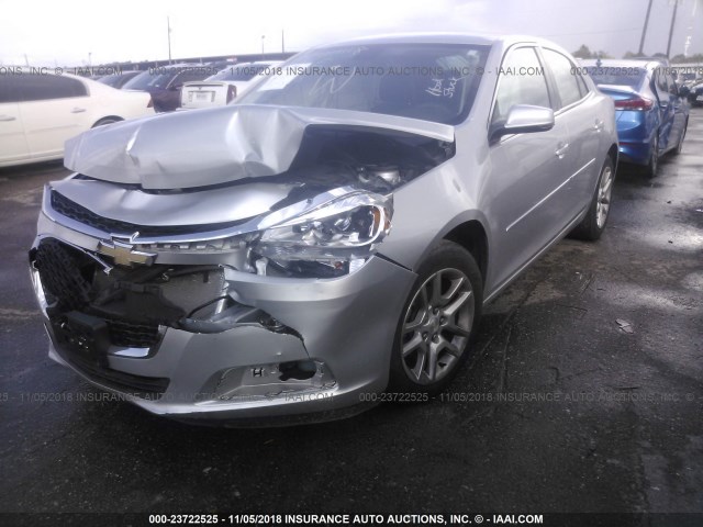 1G11C5SL2EF177288 - 2014 CHEVROLET MALIBU 1LT SILVER photo 2
