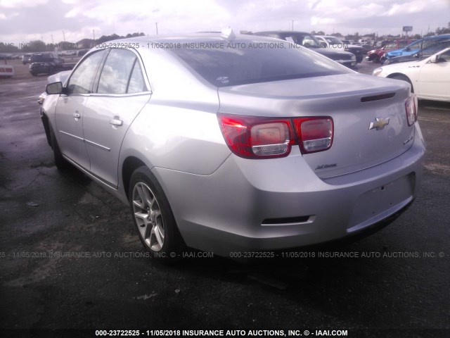 1G11C5SL2EF177288 - 2014 CHEVROLET MALIBU 1LT SILVER photo 3