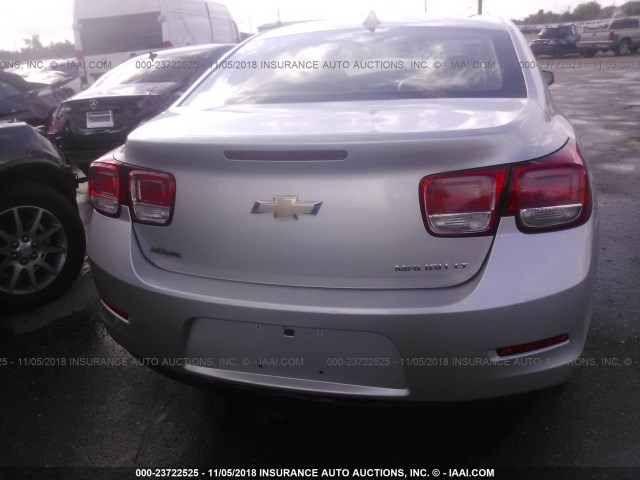 1G11C5SL2EF177288 - 2014 CHEVROLET MALIBU 1LT SILVER photo 6