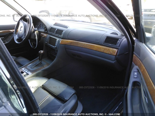WBAGG83441DN87415 - 2001 BMW 740 I AUTOMATIC Schwarz Foto 5