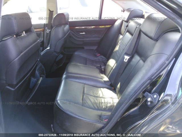 WBAGG83441DN87415 - 2001 BMW 740 I AUTOMATIC Schwarz Foto 8