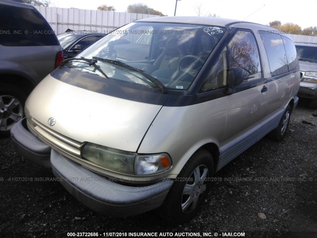 JT3AC12R3P1063566 - 1993 TOYOTA PREVIA LE GOLD photo 2