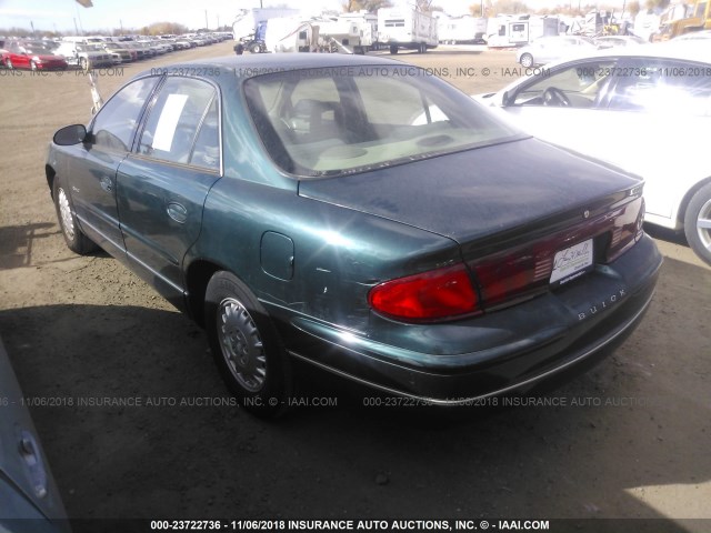 2G4WB52K3V1445131 - 1997 BUICK REGAL LS GREEN photo 3