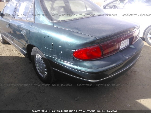 2G4WB52K3V1445131 - 1997 BUICK REGAL LS GREEN photo 6