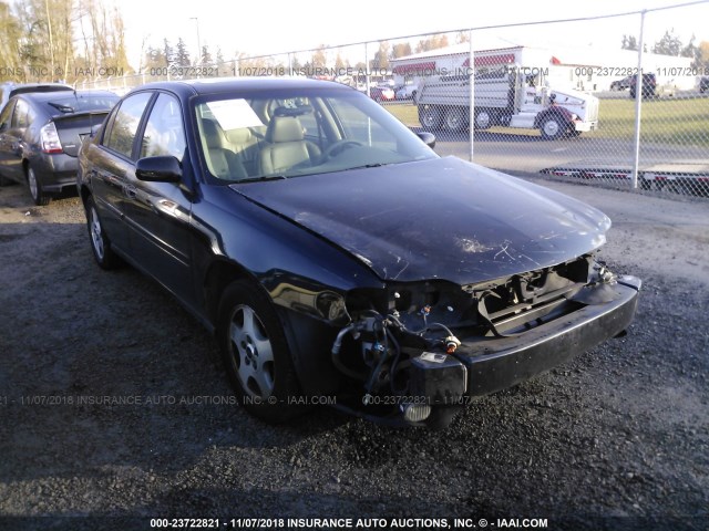 1G1NE52J43M590526 - 2003 CHEVROLET MALIBU LS შავი ფოტო 1