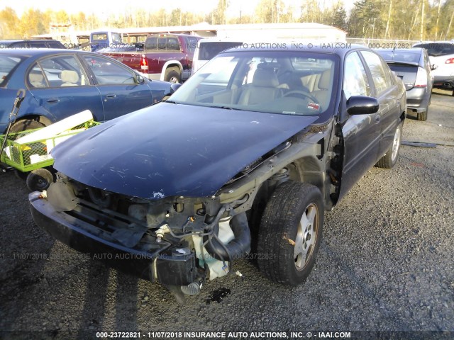 1G1NE52J43M590526 - 2003 CHEVROLET MALIBU LS შავი ფოტო 2