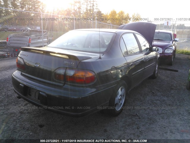 1G1NE52J43M590526 - 2003 CHEVROLET MALIBU LS შავი ფოტო 4