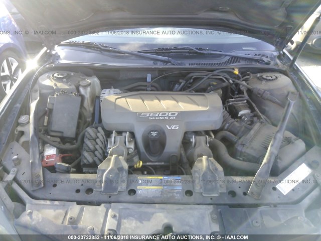 2G2WP522351178017 - 2005 PONTIAC GRAND PRIX შავი ფოტო 10