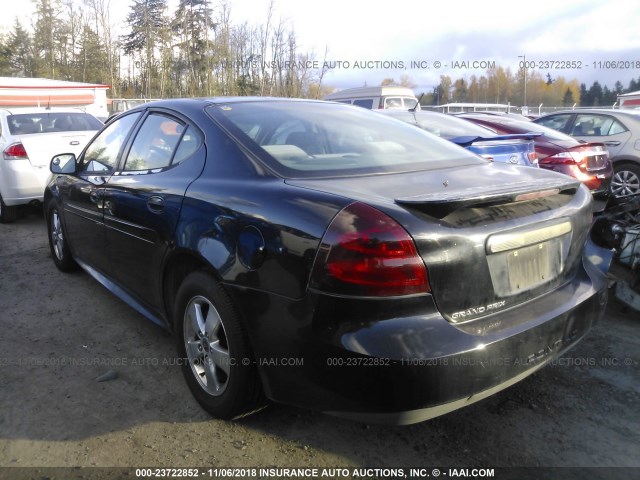2G2WP522351178017 - 2005 PONTIAC GRAND PRIX შავი ფოტო 3