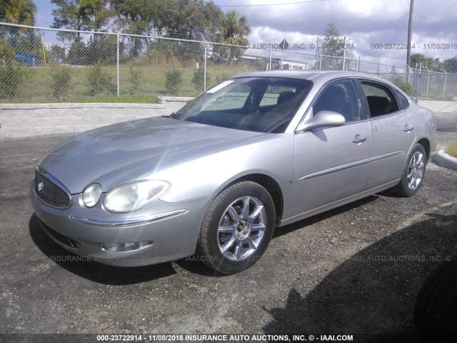 2G4WE587461215271 - 2006 BUICK LACROSSE CXS SILVER photo 2