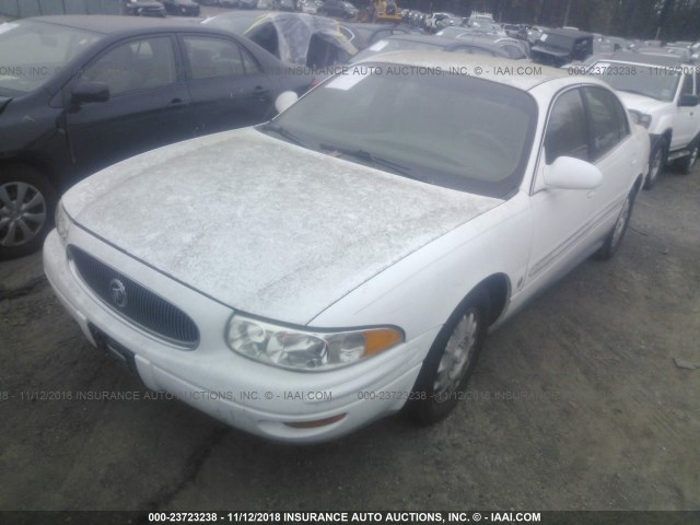 1G4HR54K7YU138443 - 2000 BUICK LESABRE LIMITED WHITE photo 2