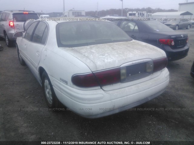 1G4HR54K7YU138443 - 2000 BUICK LESABRE LIMITED WHITE photo 3