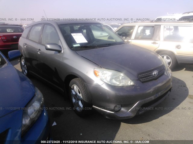 2T1KR32E65C355650 - 2005 TOYOTA COROLLA MATRIX XR GRAY photo 1