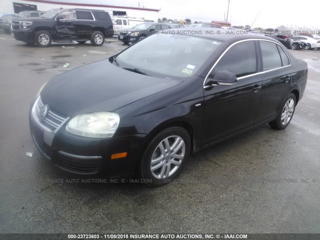 3VWEF71K07M124125 - 2007 VOLKSWAGEN JETTA WOLFSBURG 黑色 照片 2