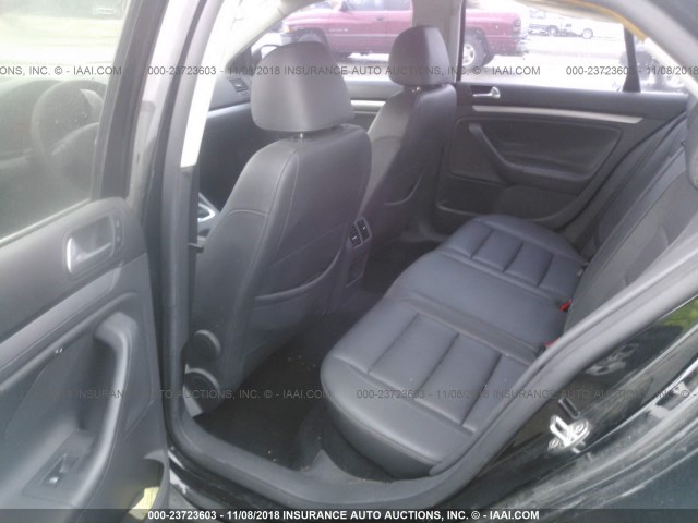 3VWEF71K07M124125 - 2007 VOLKSWAGEN JETTA WOLFSBURG 黑色 照片 8